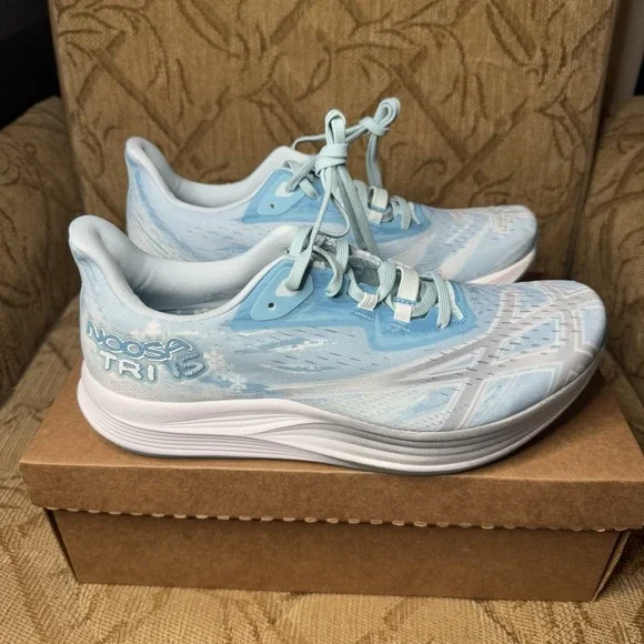 ASICS Noosa Tri 15 Gym Running Shoes‎ Womens Size 11.5 Sea Blue NEW 1012B644-400 - Picture 4 of 9